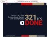 webpage screenshot displays access date in top left corner and URL on top of page. Logo 321 and Done in brown, white, and red text is located in middle of black background